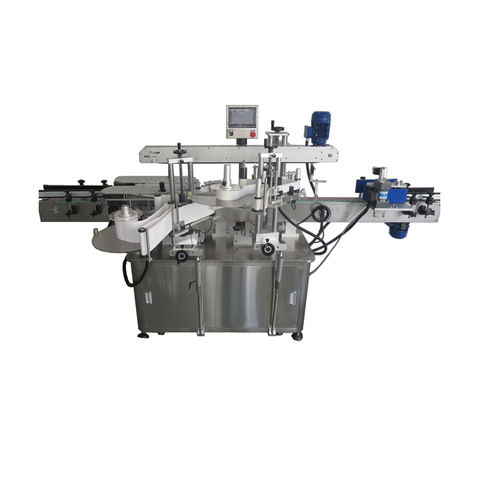 Stroj na označovanie vodorovných okrúhlych fliaš S-500 / Stroj na komerčné štítky / Automatický lepiaci stroj 