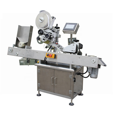 Plnoautomatický stroj na označovanie etikiet na mokrý lepiaci papier na alkoholové výrobky 