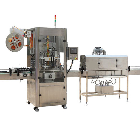 Automatický štítkovací stroj na výrobu sklenených / plastových fliaš a cínu 