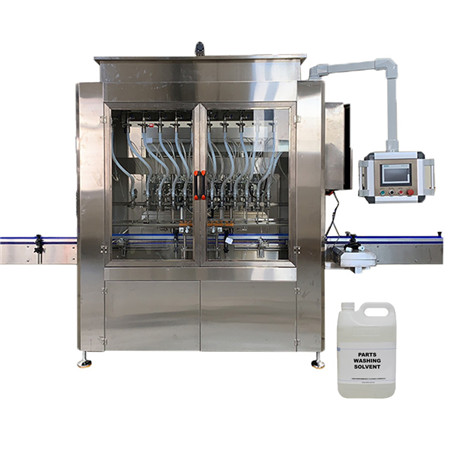 Stroj na plnenie plastových fliaš 500 ml a 1 000 ml pre závod na plnenie pitnej vody minerálnou vodou 