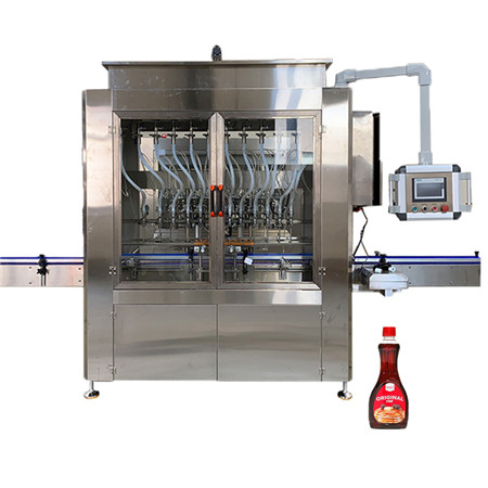 Automatický stroj na plnenie kvapalných olejov do fliaš s etiketovacou linkou na uzatváranie uzáverov 