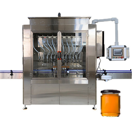 Automatický plniaci etiketovací stroj na fľaše s 10 dýzami na tekutý džús / nápoj / vodu / mlieko 