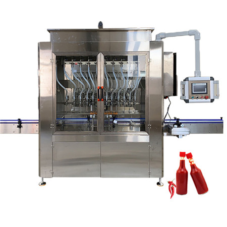 Spoľahlivý továrenský plne automatický stroj na výrobu jedlého oleja na plnenie jedlých olejov 