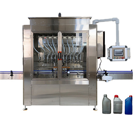 Etiketovací stroj s automatickým lineárnym piestom / kuchynským olejom na piesty / jedlým olejom / olivovým olejom 