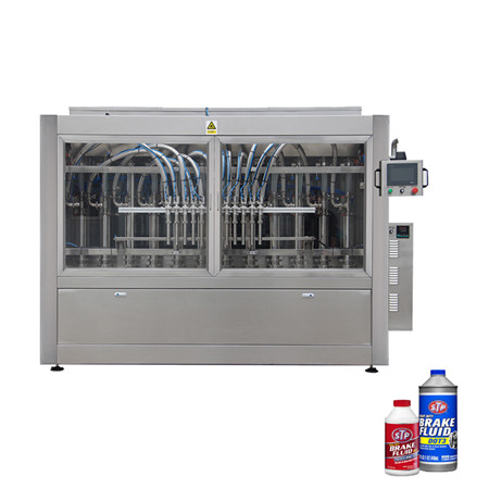 Plniaci fľaškovací stroj s lineárnym piestom na automatické varenie / rastlinný olej / potravinový olej na fľaše 