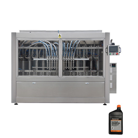 Plnoautomatický uzatvárací stroj na plnenie sklenených fliaš na kvapaliny a prášok 