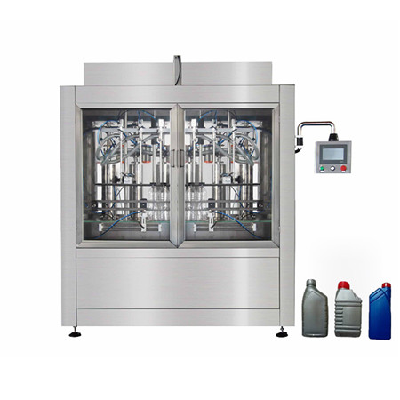 Najnovší stroj na plnenie vrecúšok na džúsy na tekuté nápoje z roku 2019, poloautomatický plniaci stroj s 8 tryskami na tepelné utesnenie vodného mlieka. 