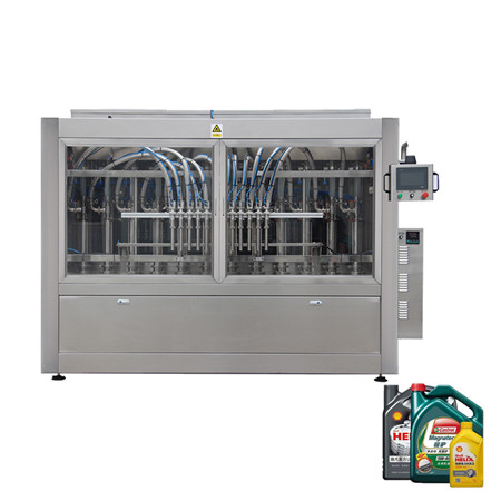 Plnoautomatický stroj na umývanie fliaš s minerálnou kvapalnou vodou a plnením uzatváracích fliaš 