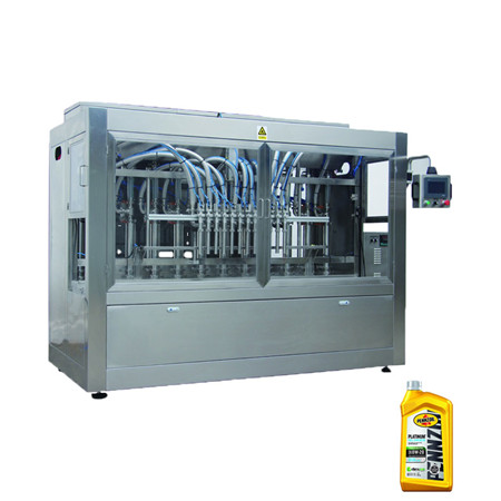 Kompletný uzatvárací a označovací stroj na plnenie motorového oleja / chladiacej kvapaliny / nemrznúcej zmesi 