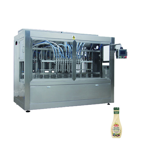 Plnoautomatický stroj na umývanie fliaš s minerálnou kvapalnou vodou a plnením uzatváracích fliaš 
