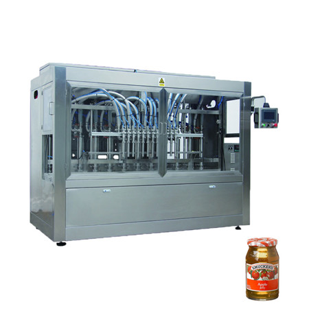 Automatické riadenie PLC 3 v 1 stroj na plnenie sklenených fliaš na ovocné džúsy