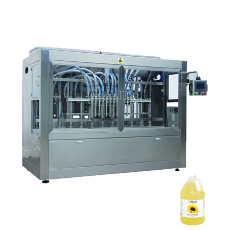 Automatický uzatvárací stroj na plnenie viskóznych sklenených fliaš s viskóznym tekutým medom 