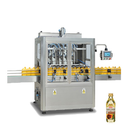 Automatický volumetrický inline stroj na plnenie tekutých fliaš s ovládaním Siemens Control 