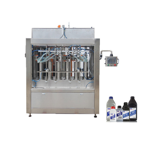Automatický plniaci stroj na mazanie olejom s kvapalinovým olejom s riadeným servo piestom s objemom 10 až 30 PLC 