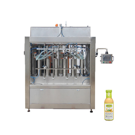 Plniaci uzatvárací stroj na výrobu fliaš s mechanickým čerpadlom a predliskom z PVC 