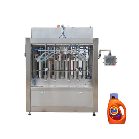 Poloautomatický plniaci a tekutý plniaci stroj G1wg na vodu a čaj / džús / med / alkohol / dezinfekčný prostriedok 