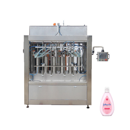 Automatický plniaci stroj na viac kvapalných fliaš na čistiace prostriedky s mazacím olejom 