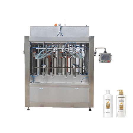 Automatický lineárny plniaci stroj pre denné produkty na šampón Sanitizer 