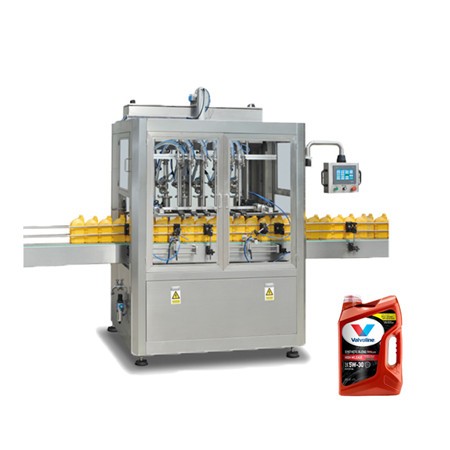 Plniaci stroj / linka / jednotka Monoblock na 5 litrov vody s prepadovým ventilom 