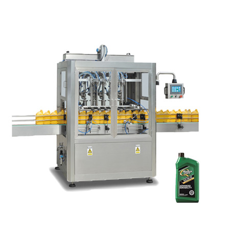 Automatický stroj na plnenie jedlom / varením / olivovým / potravinovým olejom / plnením / plnením / balením / baliacim / baliacim strojom 2 v 1 